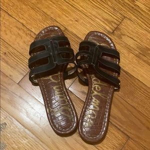 Sam Edelman, Black Slide Sandals, sz 7